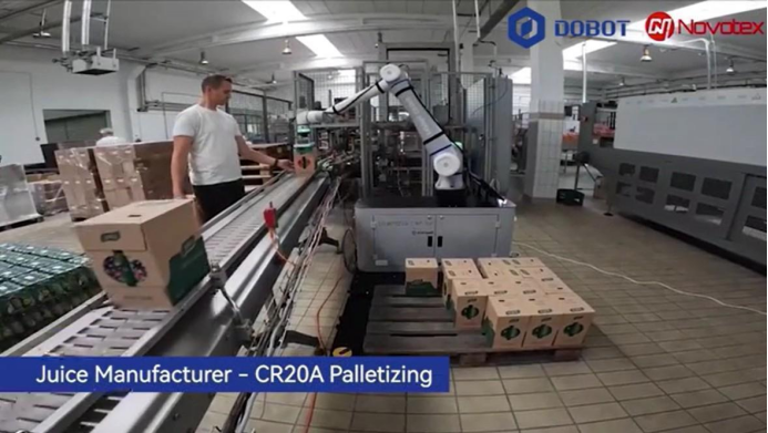 Automatizarea procesului de paletizare pentru industria băuturilor